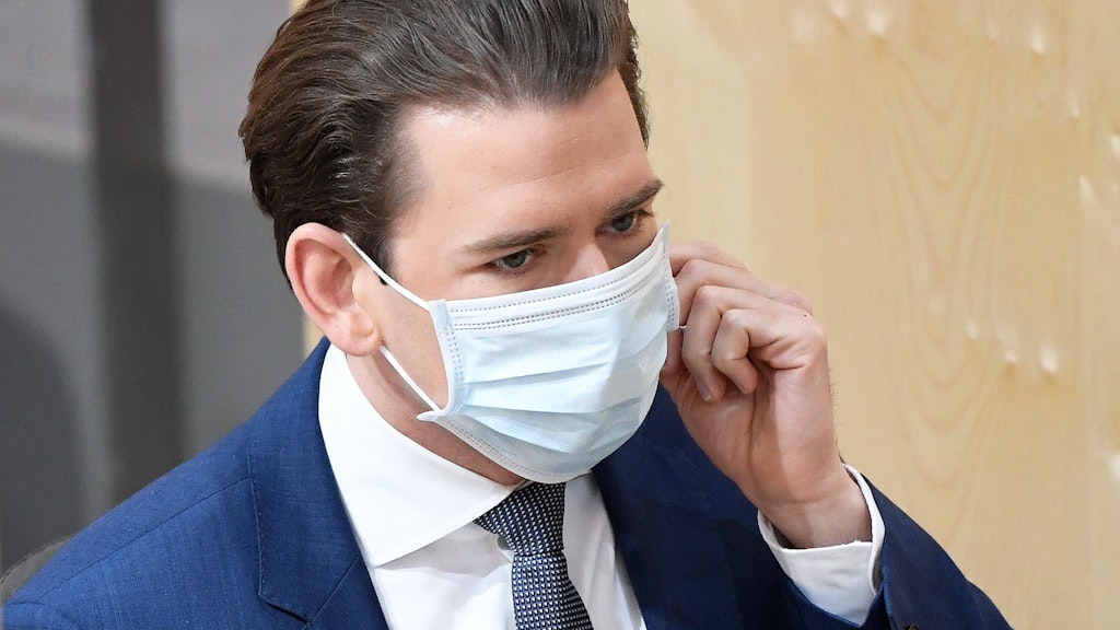 Der österreichische Bundeskanzler Sebastina Kurz.