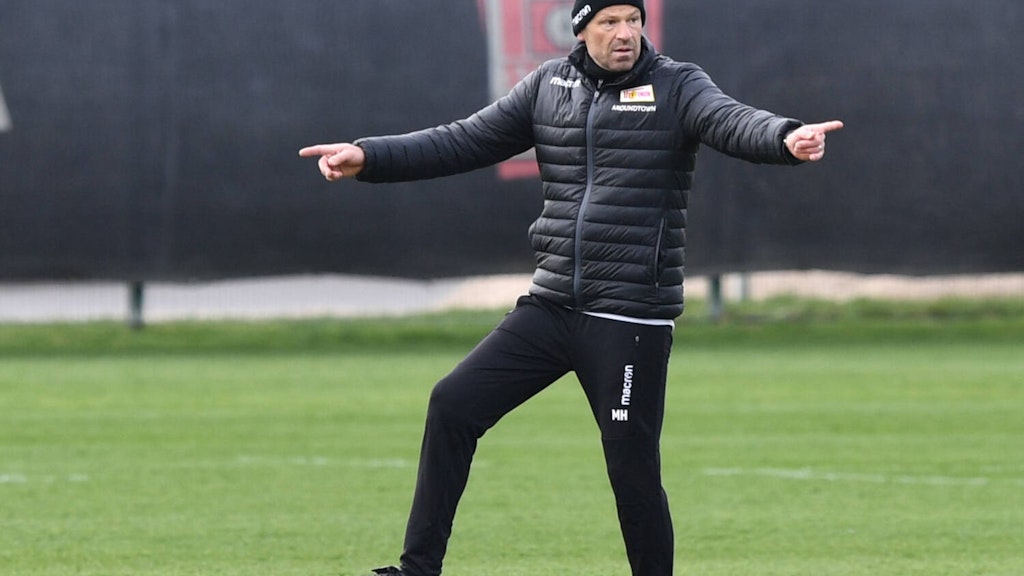 Chef für ein Spiel: Markus Hoffmann coacht die Union-Elf gegen die Bayern.