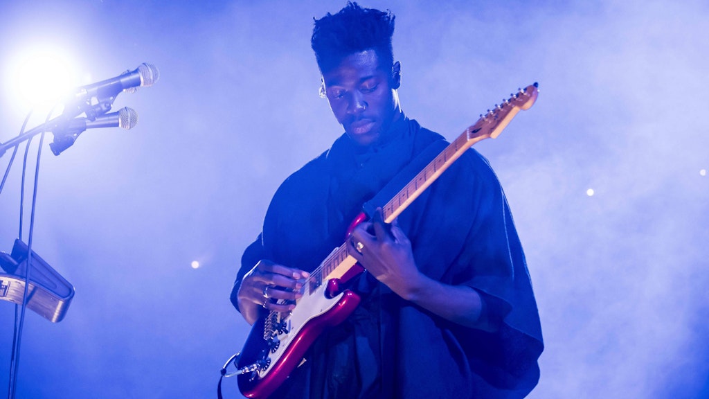 Moses Sumney Auftritt in London