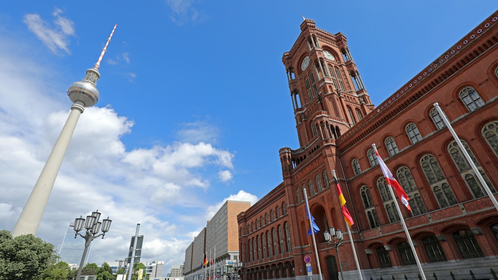 Rotes Rathaus: Sitz des Berliner Senats.