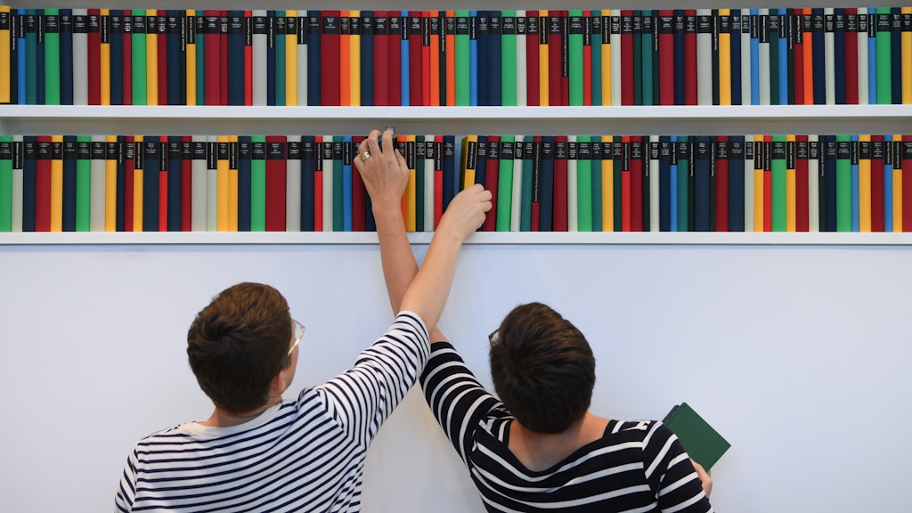 Publikum auf der Frankfurter Buchmesse