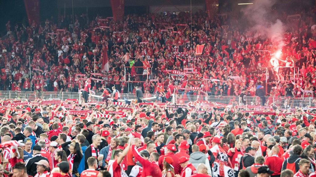 Vor einem Jahr feierten die Eisernen den Aufstieg in die Bundesliga.