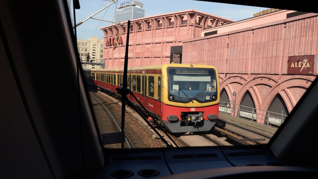S-Bahn in Berlin.