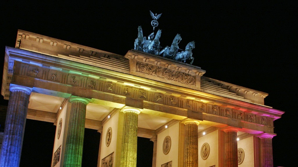 Das Brandenburger Tor.