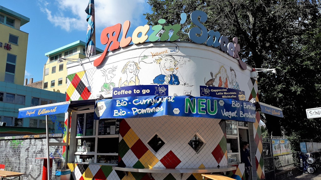 Alain Snack in Schönhauser Allee.