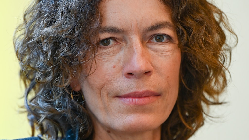 Preisträgerin Anne Weber.