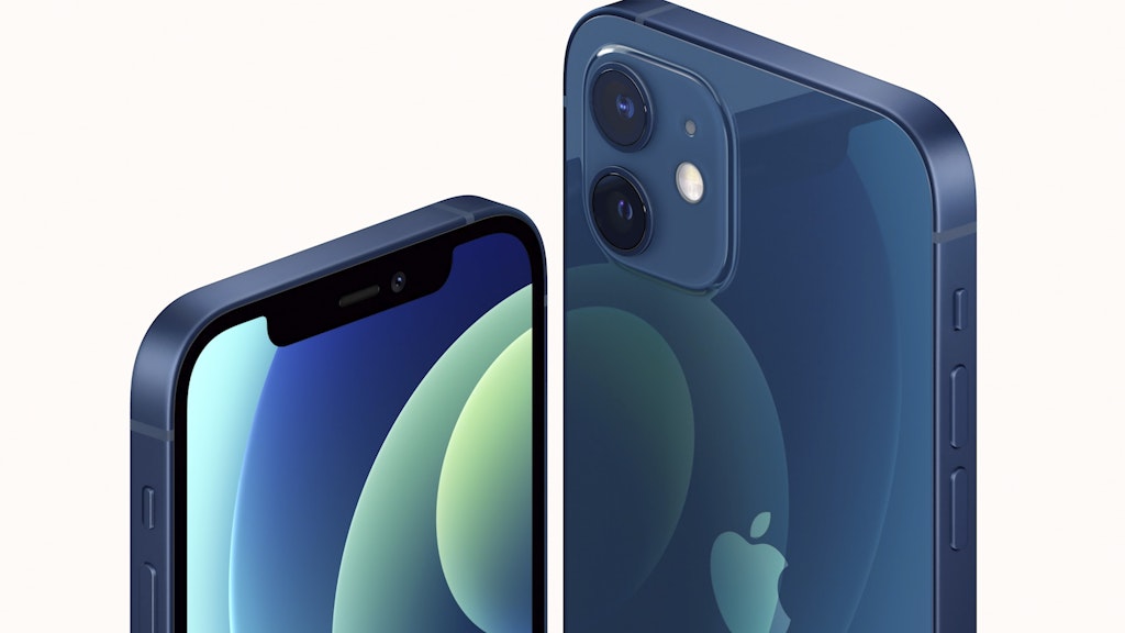 Das neue iPhone 12 ist kantiger als sein Vorgänger.