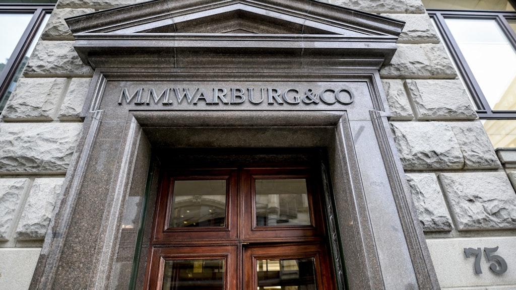 Die Hamburger Privatbank M.M.Warburg war an Cum-Ex-Geschäften beteiligt.