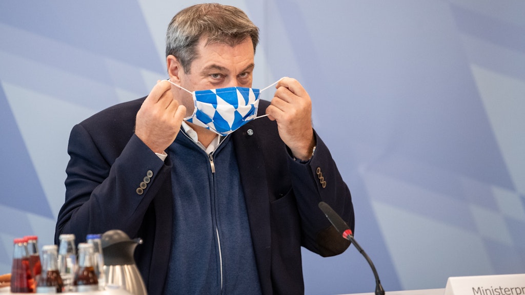 Markus Söder, CSU-Vorsitzender und Ministerpräsident von Bayern.