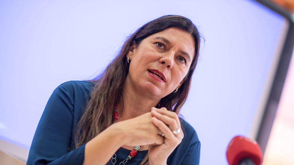 Sandra Scheeres (SPD) hat für die Zeit nach den Herbstferien ein Ampelsystem eingeführt, um der Corona-Lage Herr zu werden.