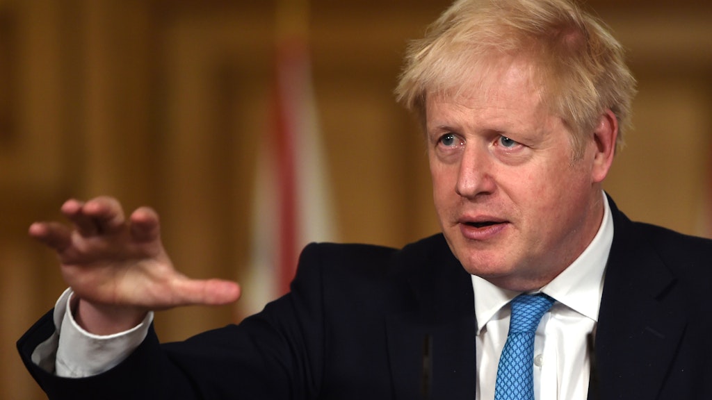 Der britische Premierminister Boris Johnson.