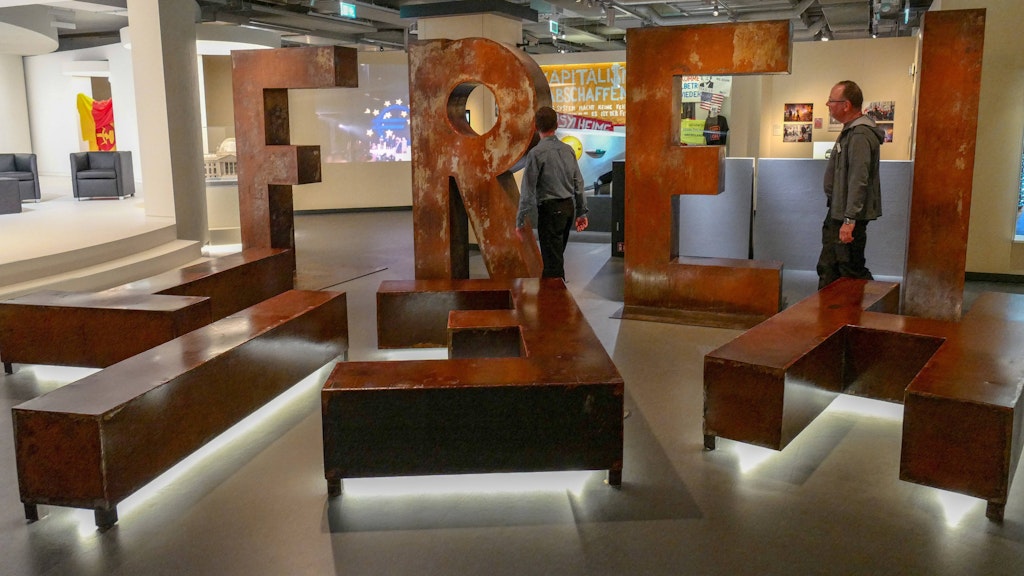Dauerausstellung des Zeitgeschichtlichen Forums Leipzig 2018.