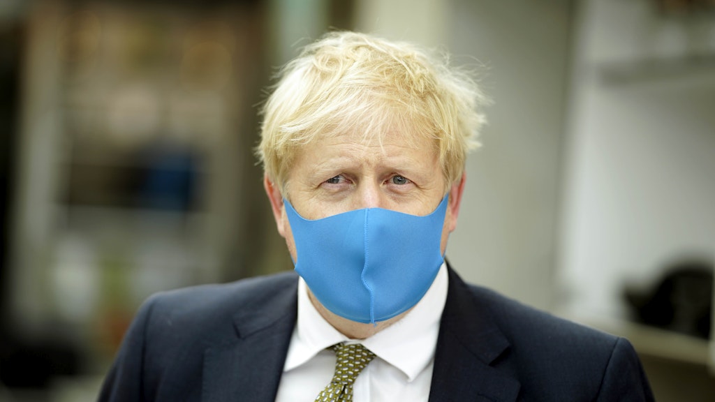 Der britische Premierminister Boris Johnson