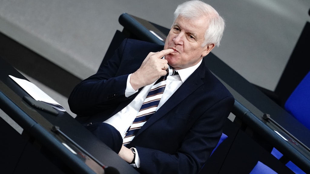 Bundesinnenminister Horst Seehofer geriet nach Bekanntwerden von rechtsextremen Chatgruppen in den Reihen der Polizei unter Druck. 