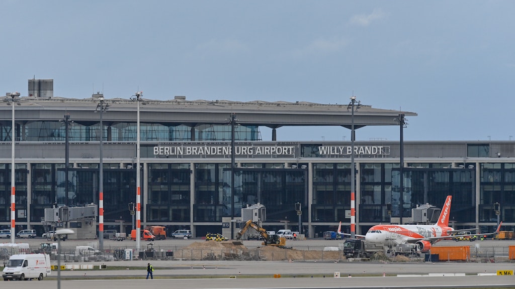 Der Flughafen BER.