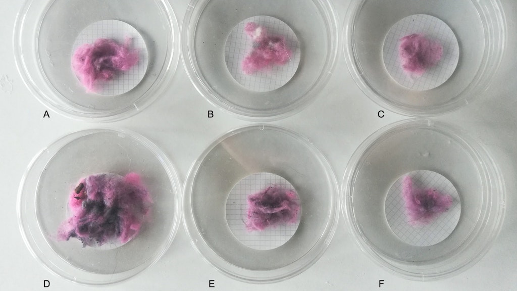 Die meisten Fasern fanden die Wissenschaftler bei allen Versuchen im Umkreis von drei bis neun Metern um die Entlüftungsöffnung.