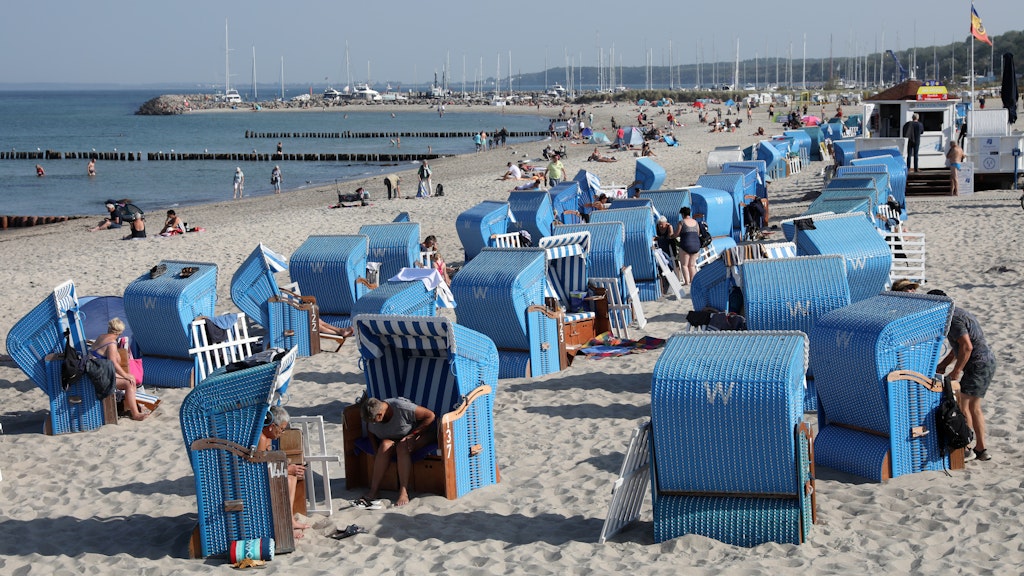 Die Ostsee in Mecklenburg-Vorpommern.