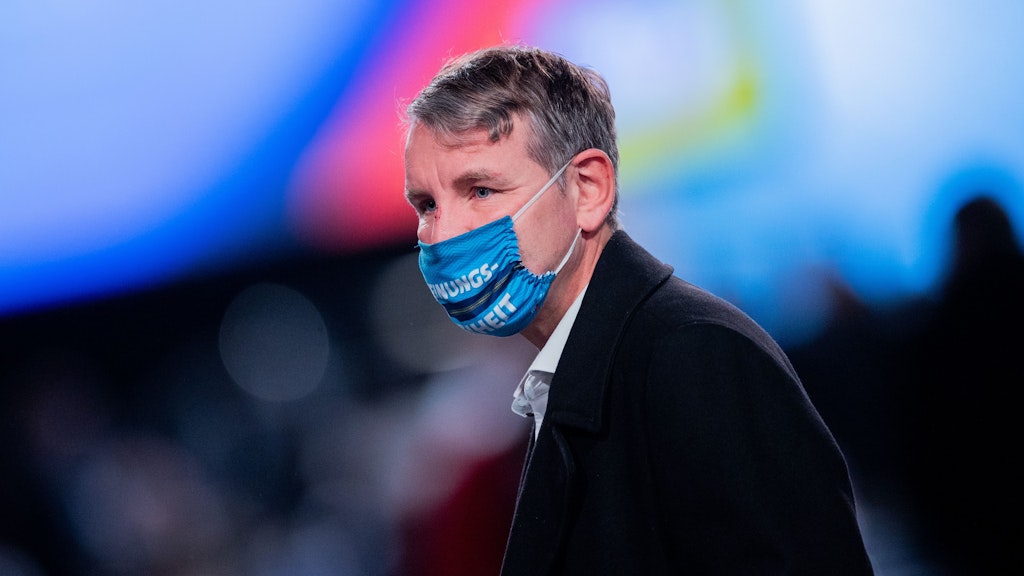 Parteivorsitzender der AfD Thüringen, Björn Höcke.