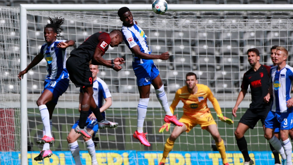 Hertha BSC gewinnt auch gegen den FC Augsburg.