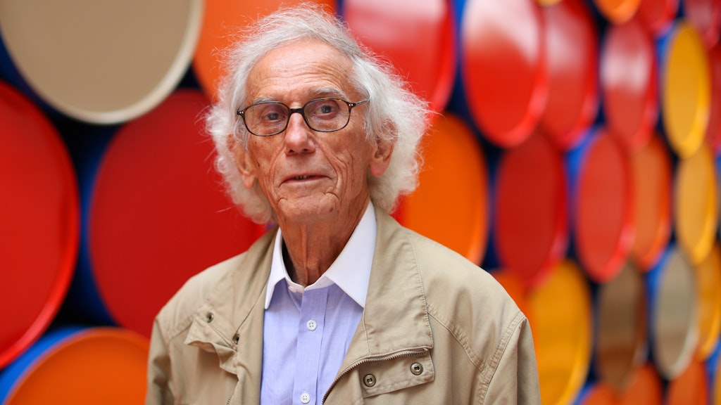 Verhüllungskünstler Christo.