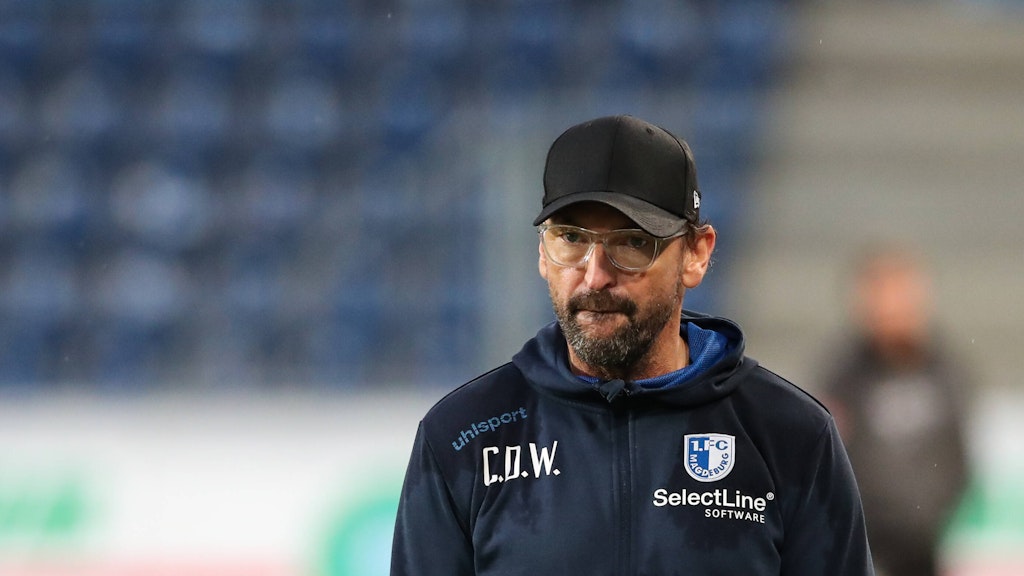 Trainer Claus-Dieter Wollitz ist Geschichte in Magdeburg.