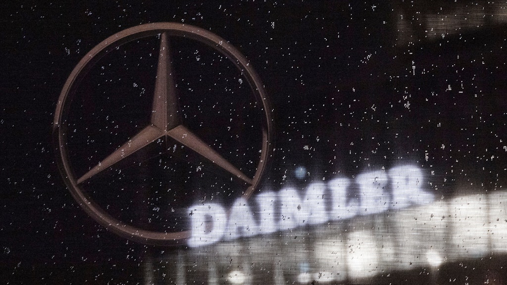 Der Stern von Daimler Benz.