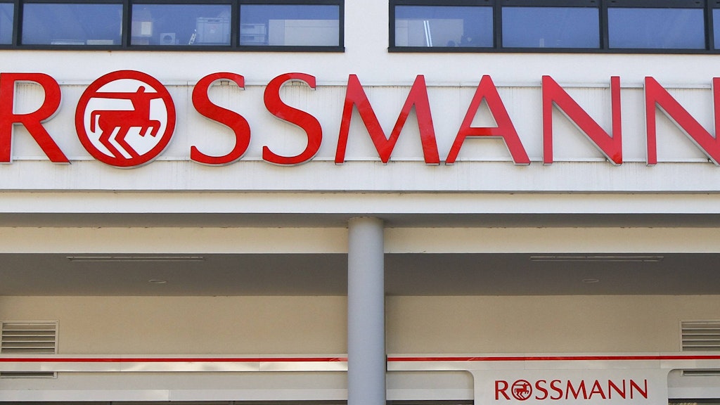 Eine Rossmann-Filiale.