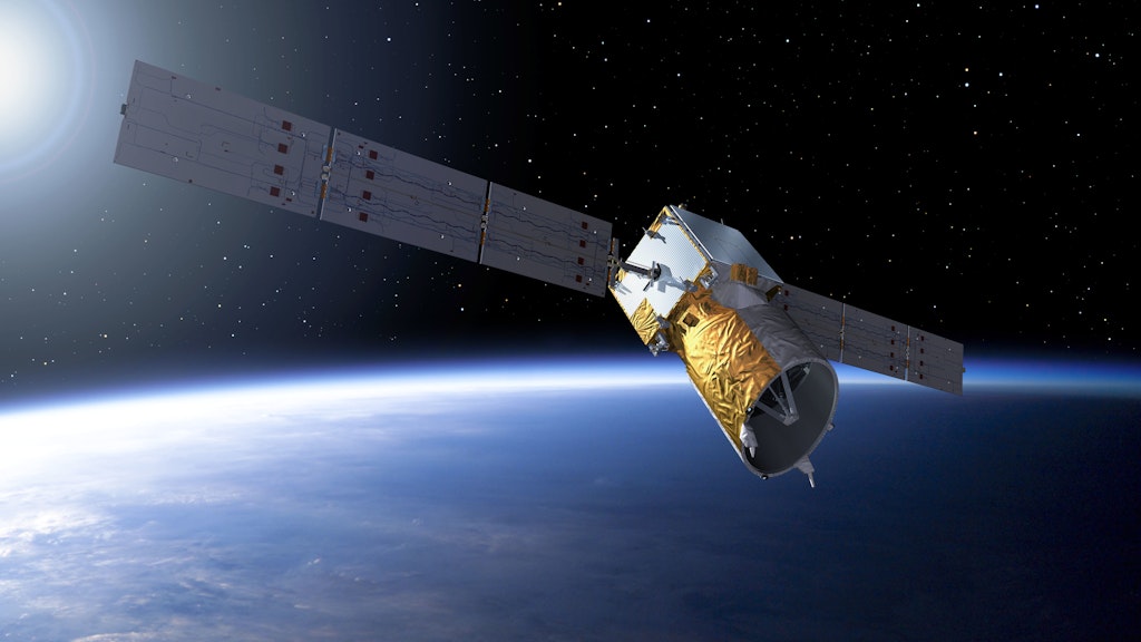 Ein Satellit.