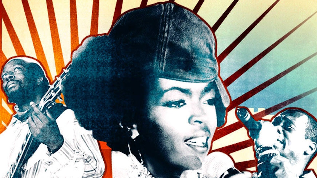 Fugees Poster von dem Film: Block Party.