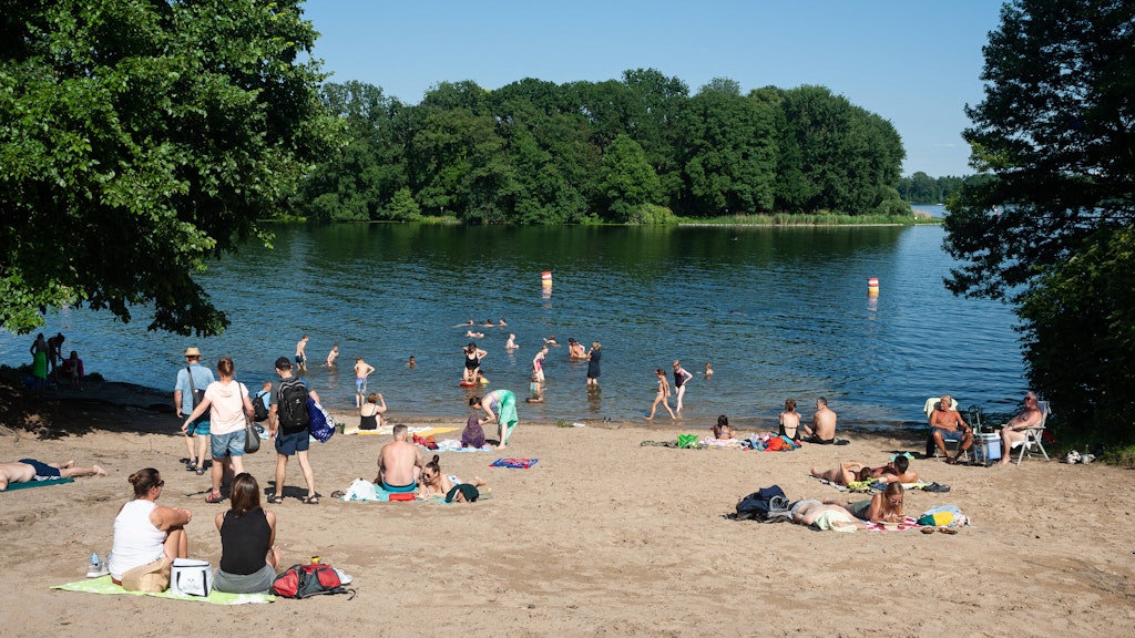 Der Sommer ist da.