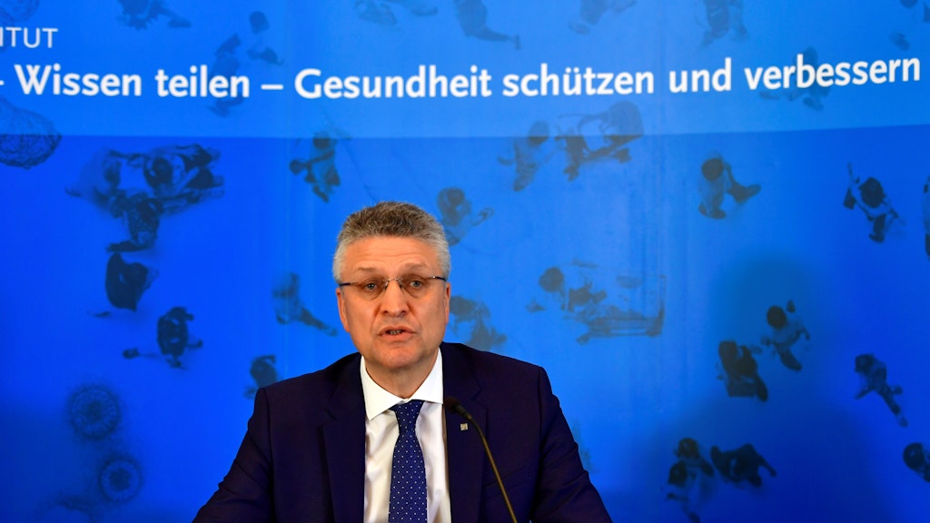 Lother Wieler, Präsident des Robert Koch-Inititutes.