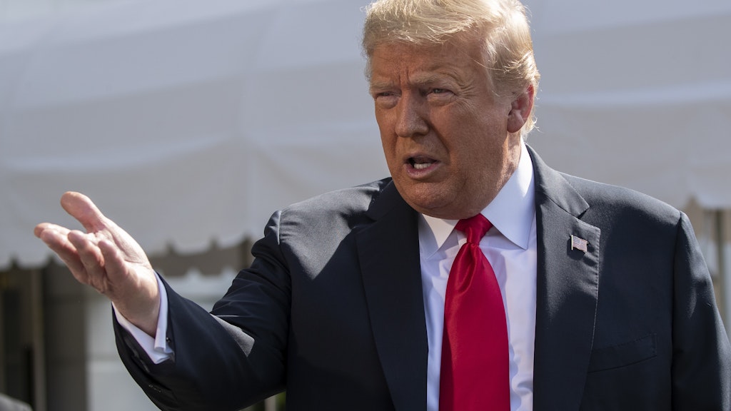 US-Präsident Donald Trump bezeichnet ein neues Enthüllungsbuch als „Zusammenstellung von Lügen“.