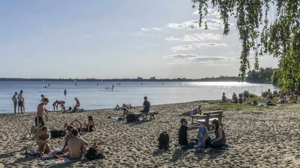 Das Strandbad am Müggelsee.