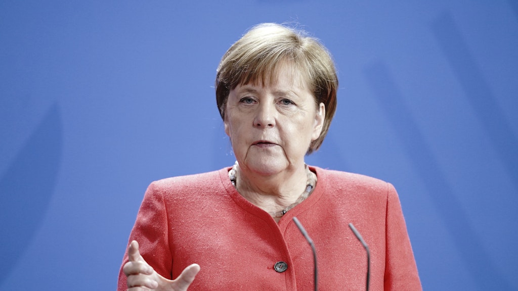 Angela Merkel (CDU).