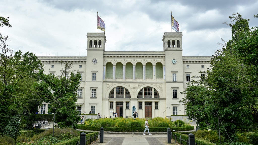 Das Museum Hamburger Bahnhof.