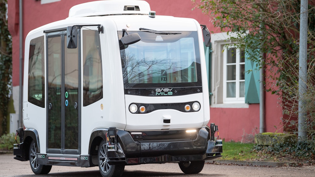 Ein autonomer E.Bus.