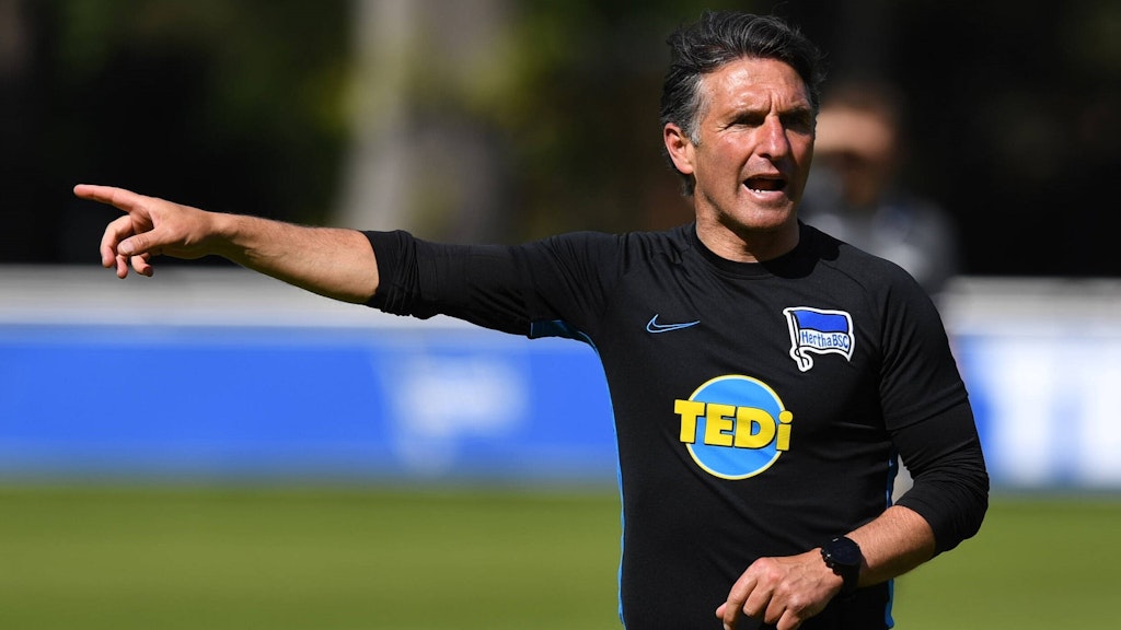 Die Erwartungshaltung steigt: Hertha-Trainer Bruno Labbadia.