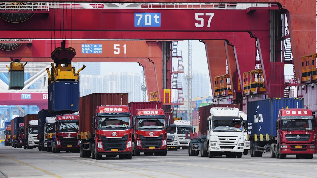 Durch die Corona-Krise sind die Exporte in China stark zurückgegangen.