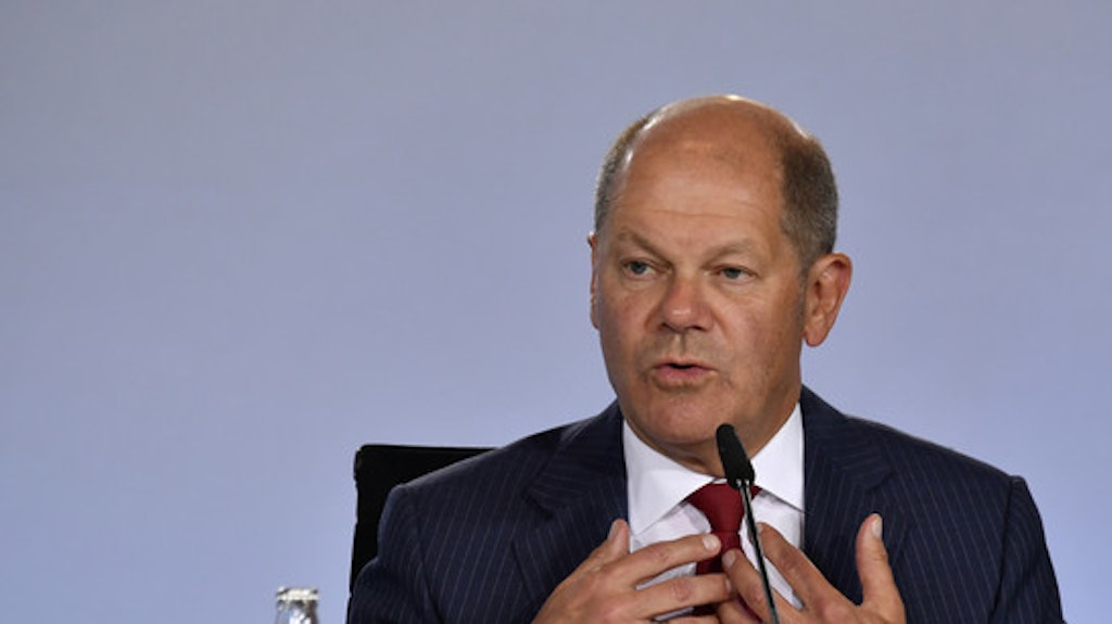 Bundesfinanzminister Olaf Scholz.