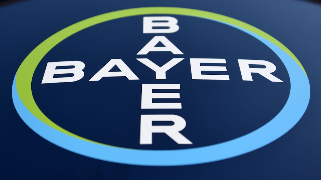 Der Pharmakonzern Bayer.