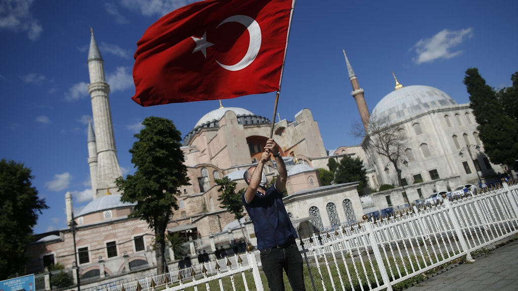 Die Hagia Sophia in Istanbul
