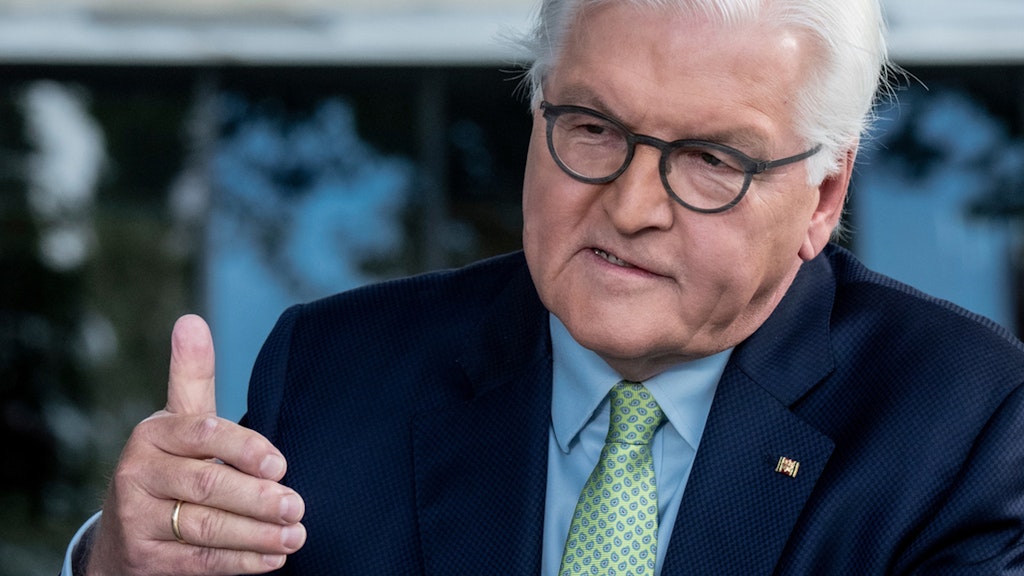 Bundespräsident Frank-Walter Steinmeier