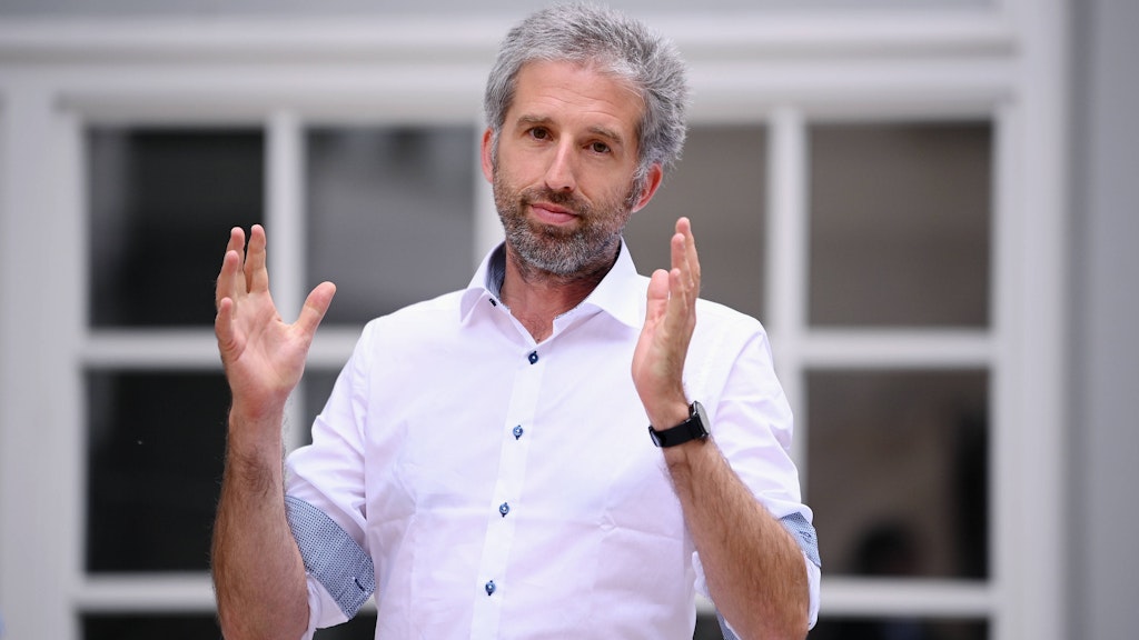 Der Oberbürgermeister von Tübingen, der Grünen-Politiker Boris Palmer.