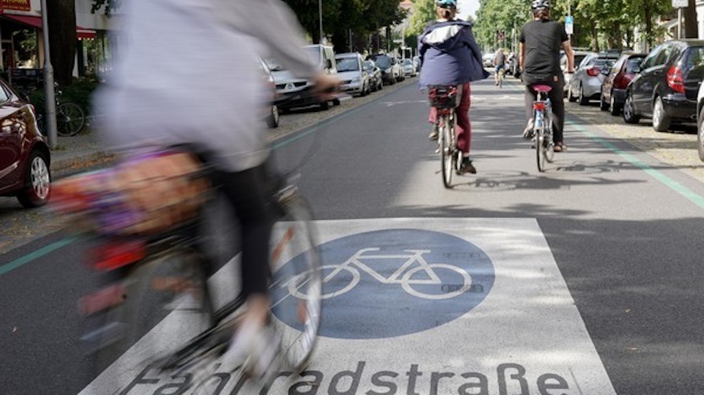 Expect to see more of this sort of thing if you live in Mitte as the mission to improve Berlin's bike infrastructure continues.