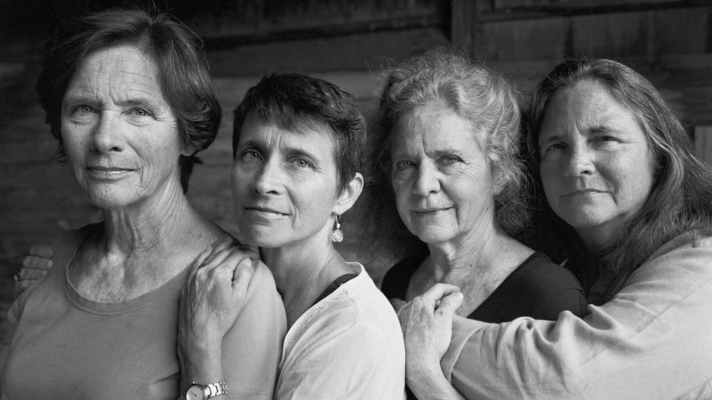 Aus dem Buch: Nicolas Nixon, The Brown Sisters, 2014.