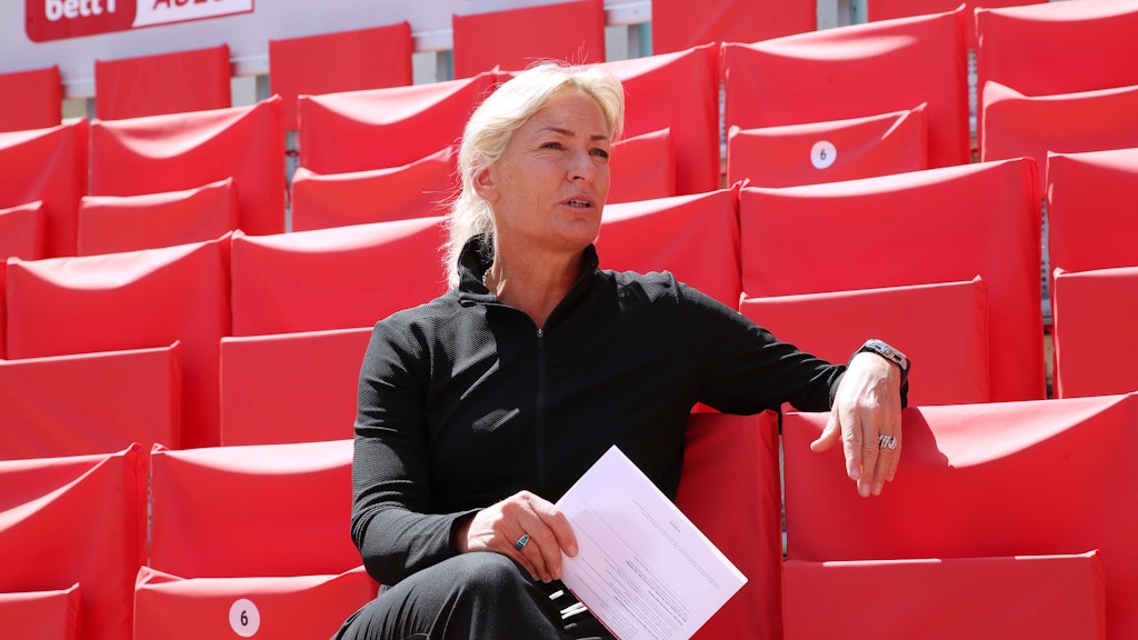 Barbara Rittner hat beim Berliner Turnier alles im Blick.