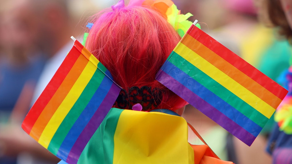Der Regenbogen ist das Symbol der LGBT-Bewegung.
