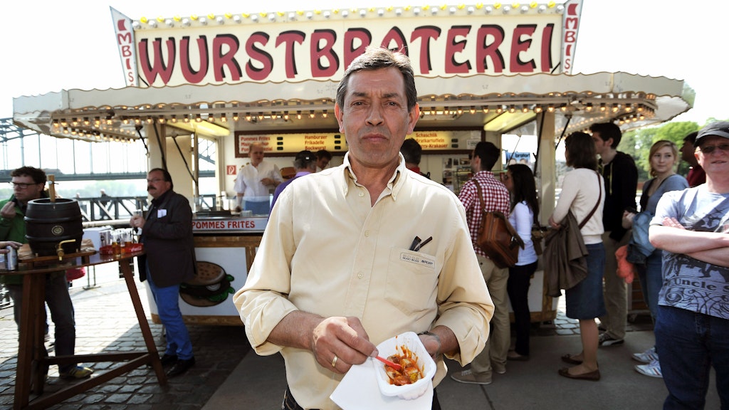 Ralf Jäger-Vosen, Inhaber der Wurstbude aus dem Kölner „Tatort“.