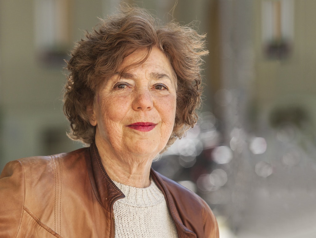 Die Schriftstellerin Irina Liebmann.