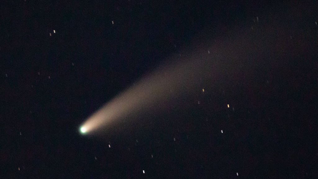 Der Komet Neowise ist auch von Deutschland aus zu sehen.